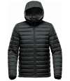 AFP-2 Stormtech Stavanger Thermal Padded Jacket Black / Graphite Grey colour image